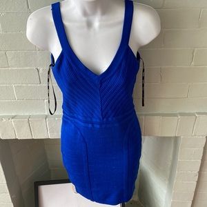 Blue Bandage Dress